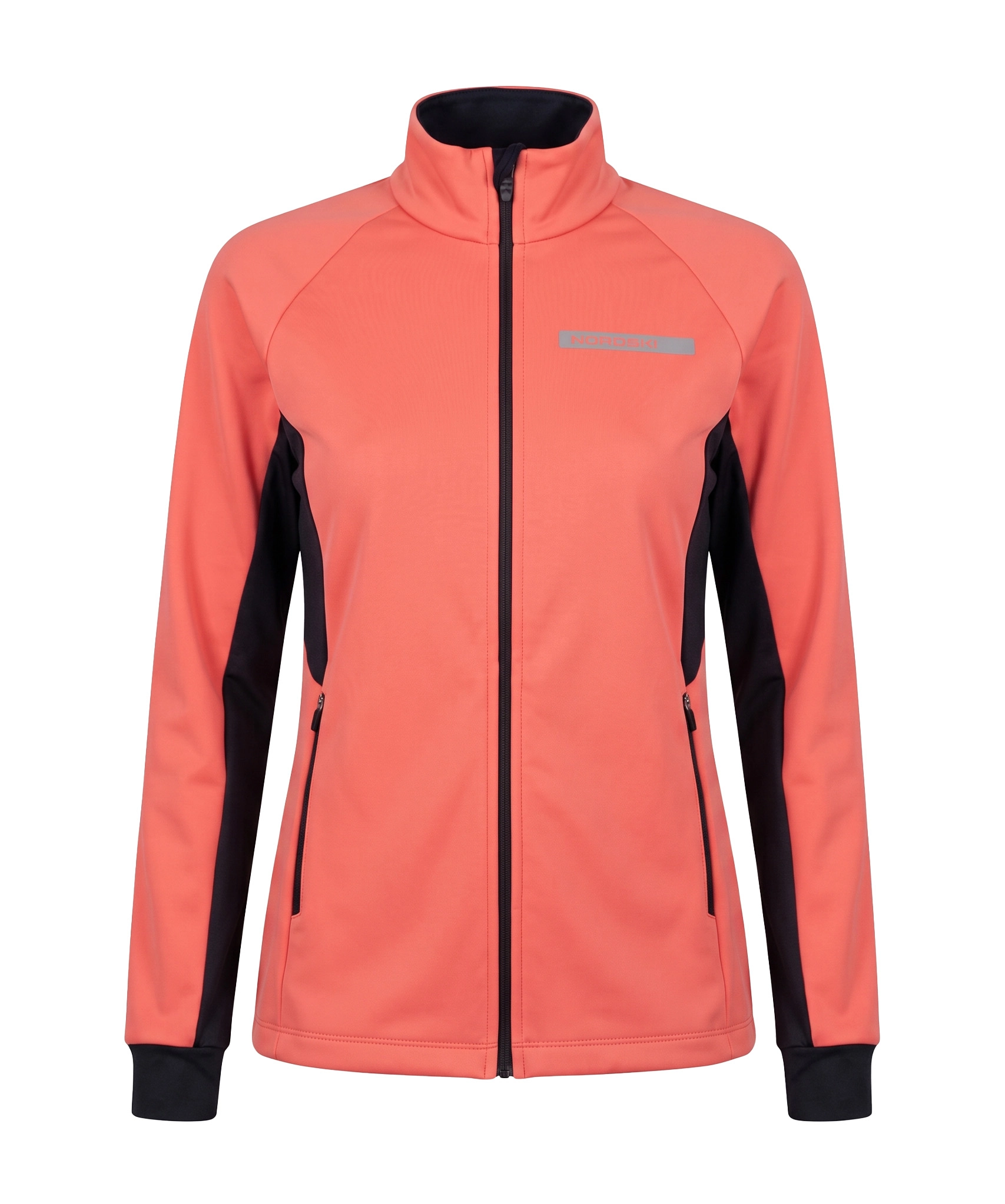 Тренировочная куртка Nordski Core Black/Coral W