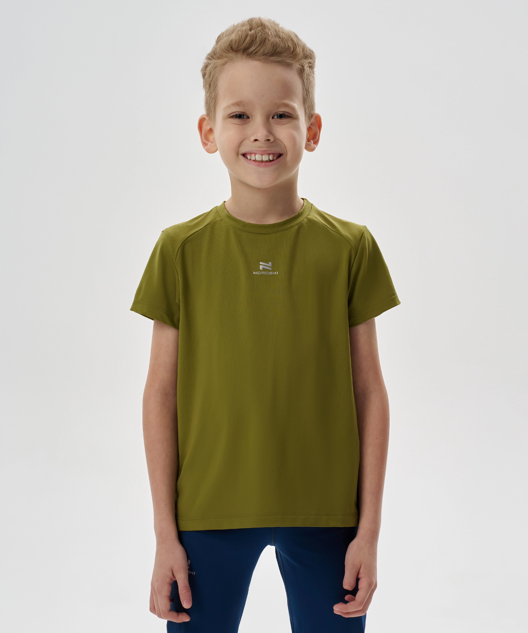 Футболка Nordski Jr. Run 2.0 Olive