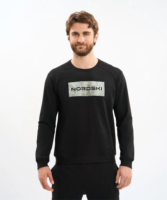 Свитшот Nordski Simple Logo Black