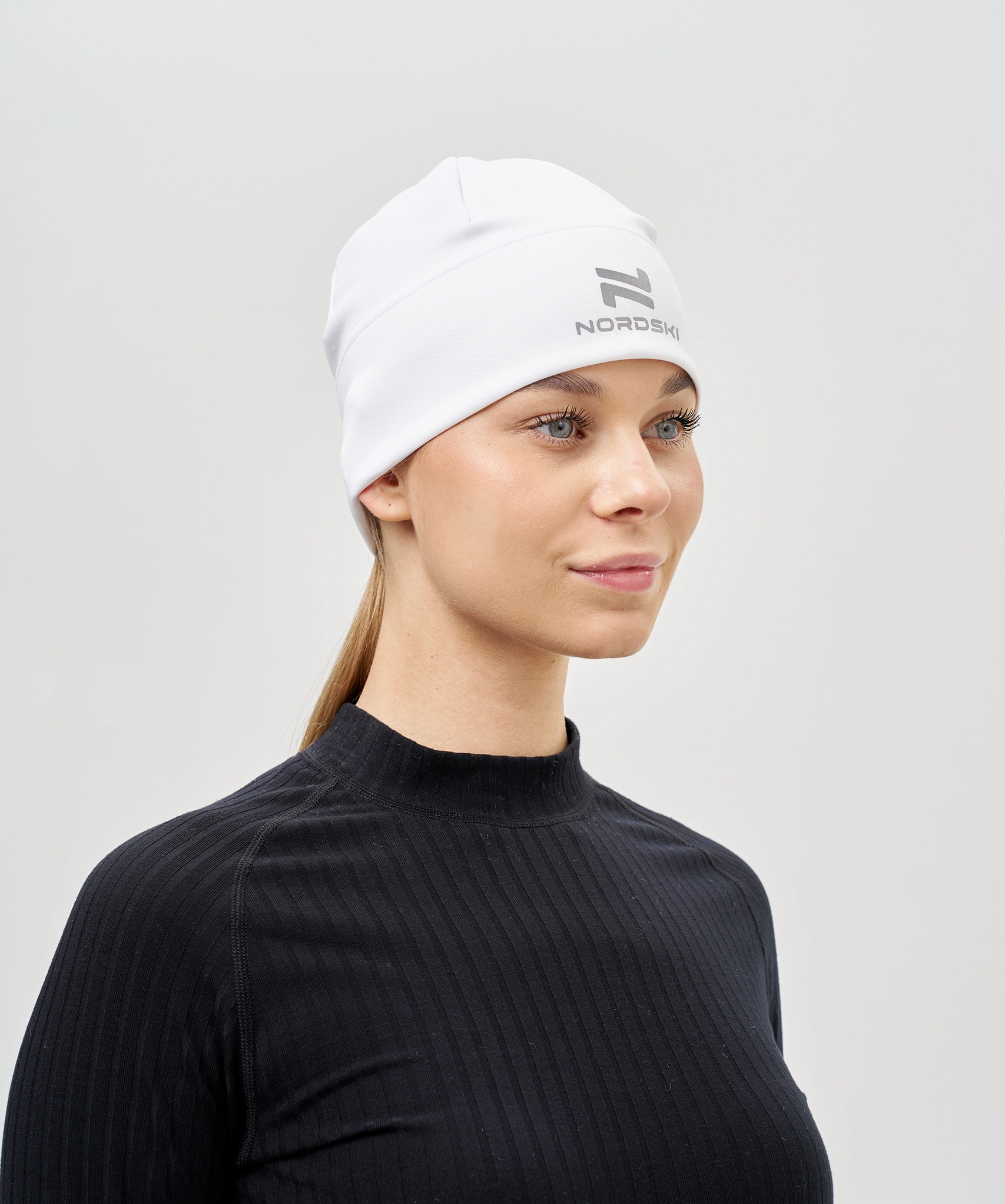 Тренировочная шапка Nordski Core White