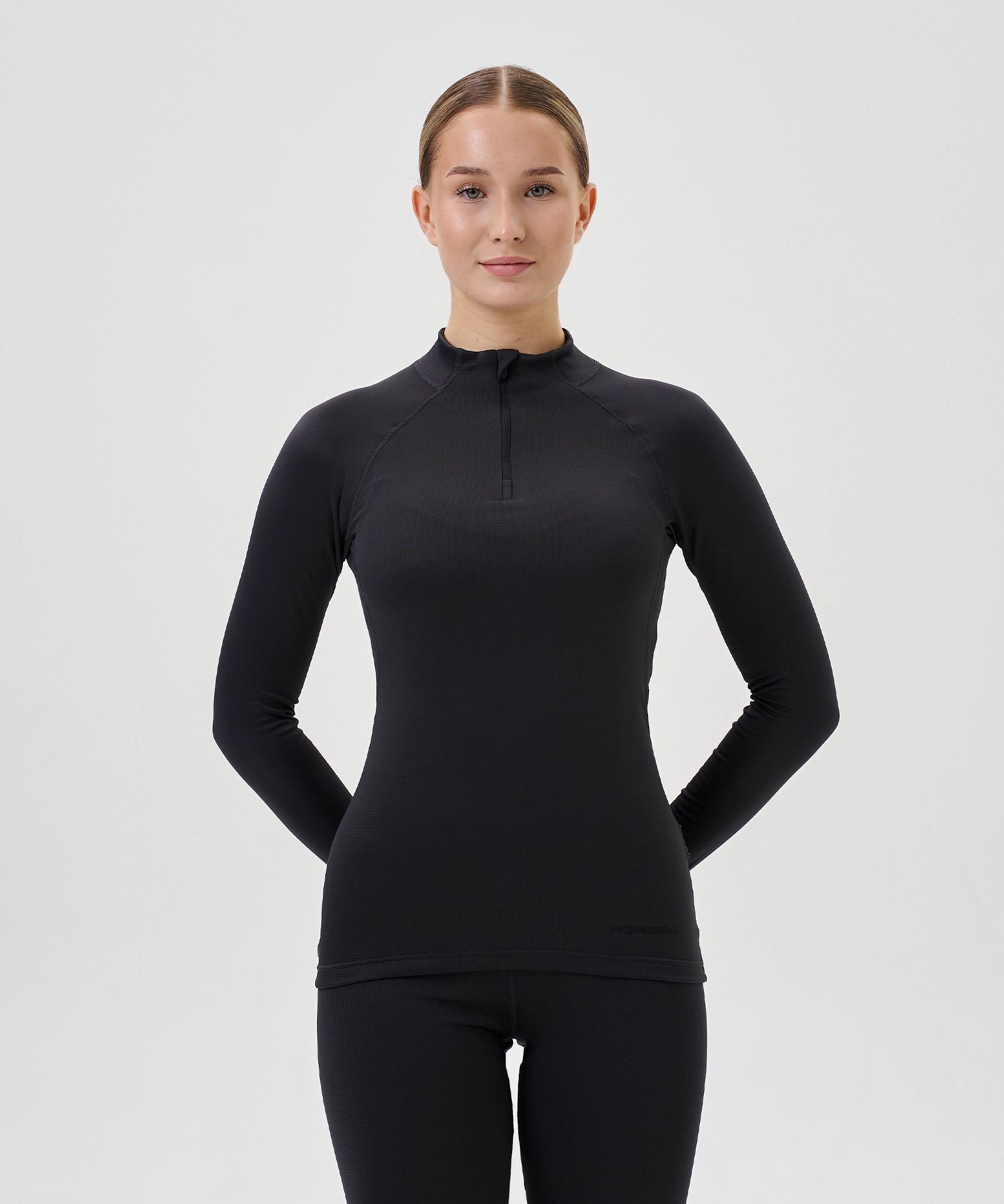 Рубашка Nordski Intense Half Zip Grey W