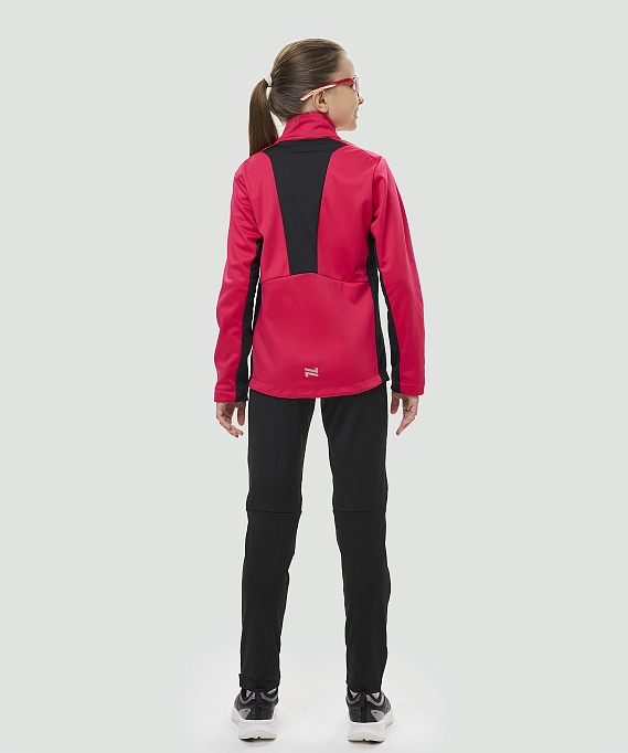 Тренировочная куртка Nordski Jr. Advance Pink/Black