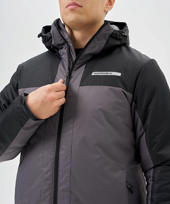 Утепленная куртка Nordski Winter Black/Grey