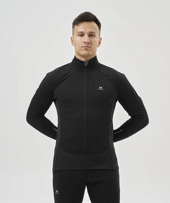 Тренировочная куртка Nordski Race Black