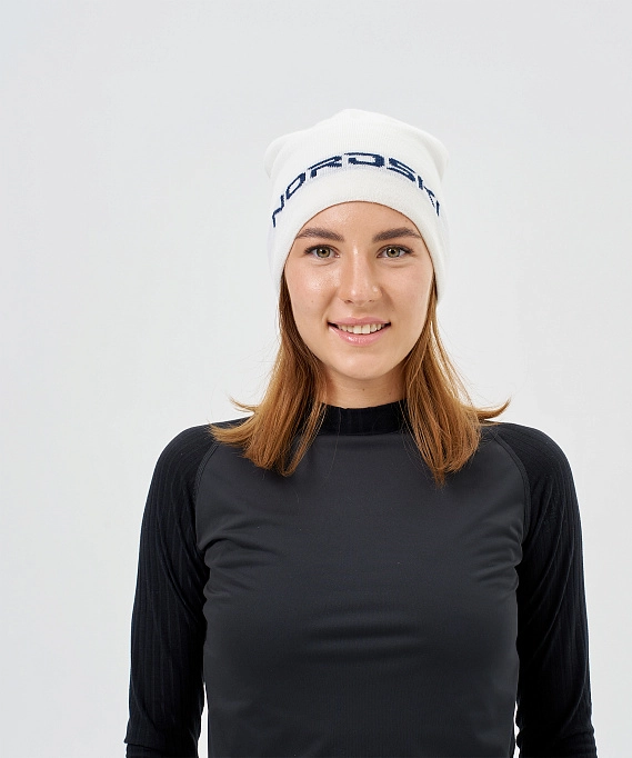 Шапка Nordski Symbol White