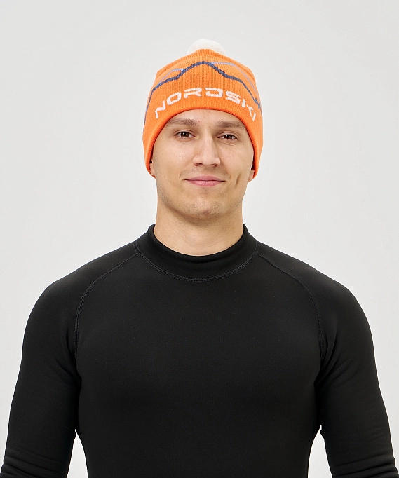 Шапка Nordski Track Orange