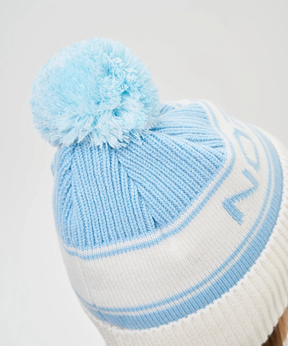 Шапка Nordski Blizzard Ice Water/White