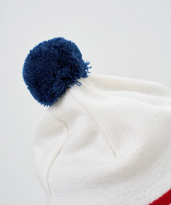 Шапка Nordski Move White/Red/Blue