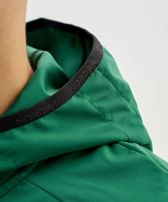 Тренировочная куртка Nordski PRO TOUR HOOD Alpine Green/Black