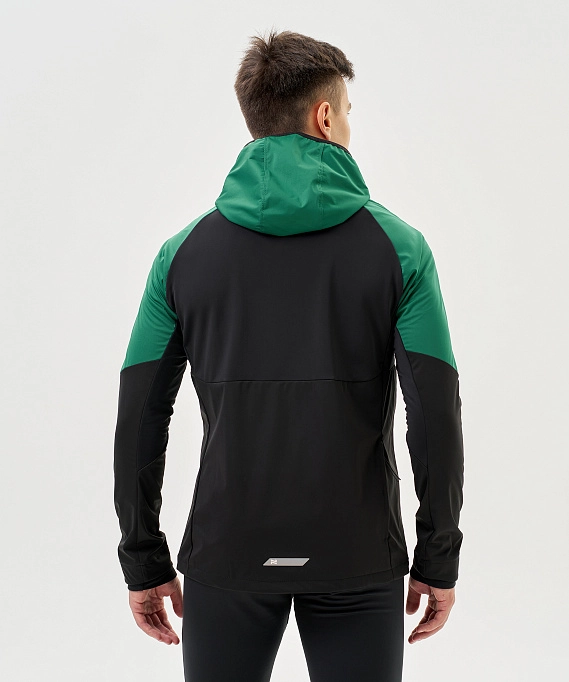 Тренировочная куртка Nordski PRO TOUR HOOD Alpine Green/Black