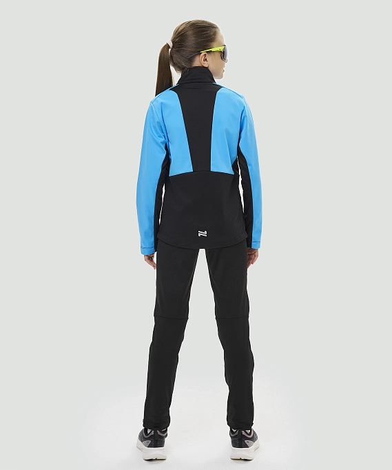 Тренировочная куртка Nordski Jr. Advance Light Blue/Black