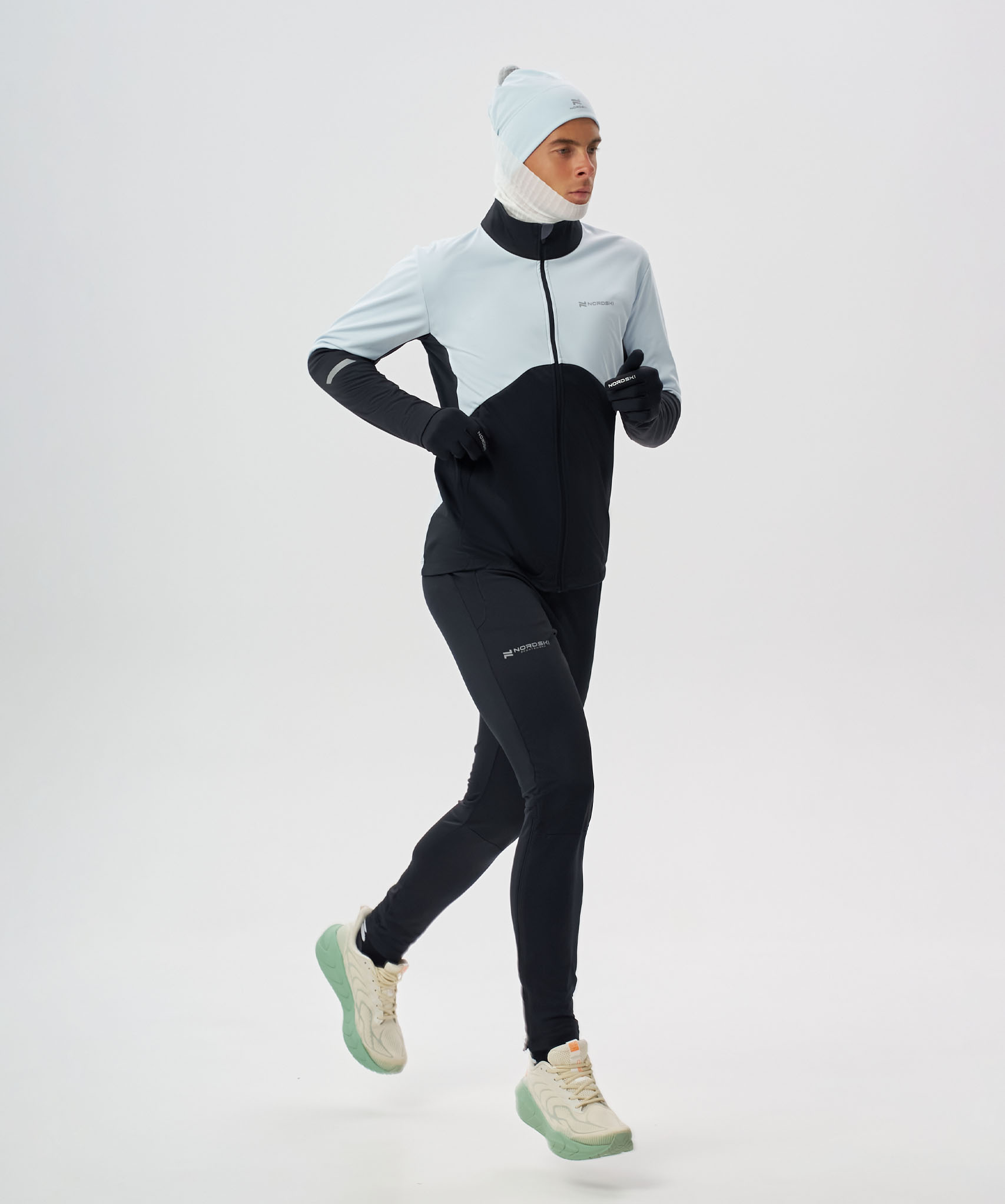 Тренировочная куртка Nordski Pro 2.0 Pearl Blue/Black