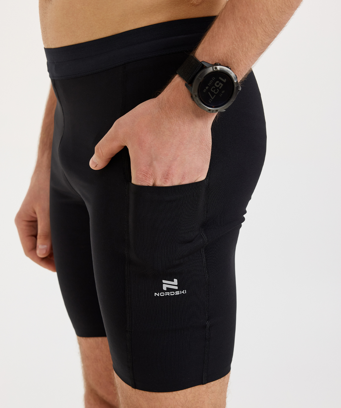 Шорты обтягивающие Nordski Sprint Black