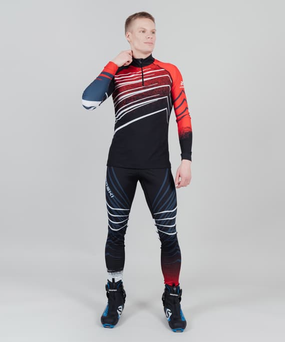 Гоночный костюм Nordski Jr.Pro Black/Red