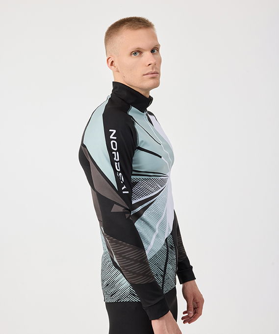 Гоночный костюм Nordski Heat Black/Ice Mint