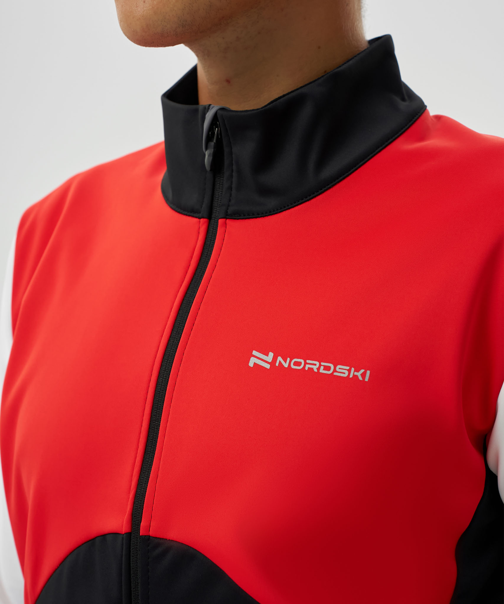 Тренировочная куртка Nordski Pro 2.0 Red/Black/White