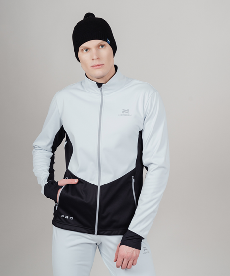 Тренировочная куртка Nordski Pro Light Blue/Black