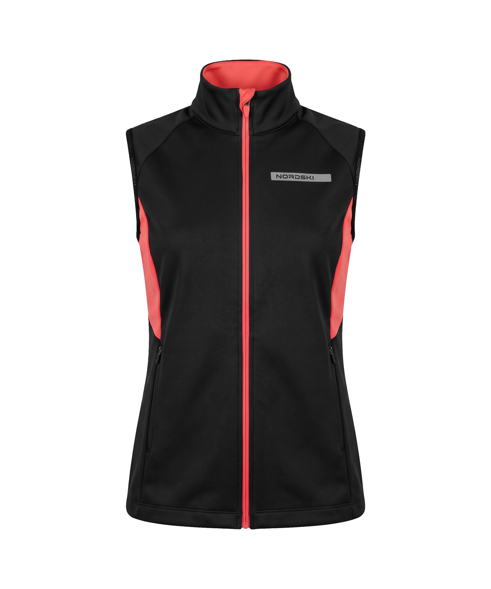 Жилет тренировочный Nordski Core Black/Coral W
