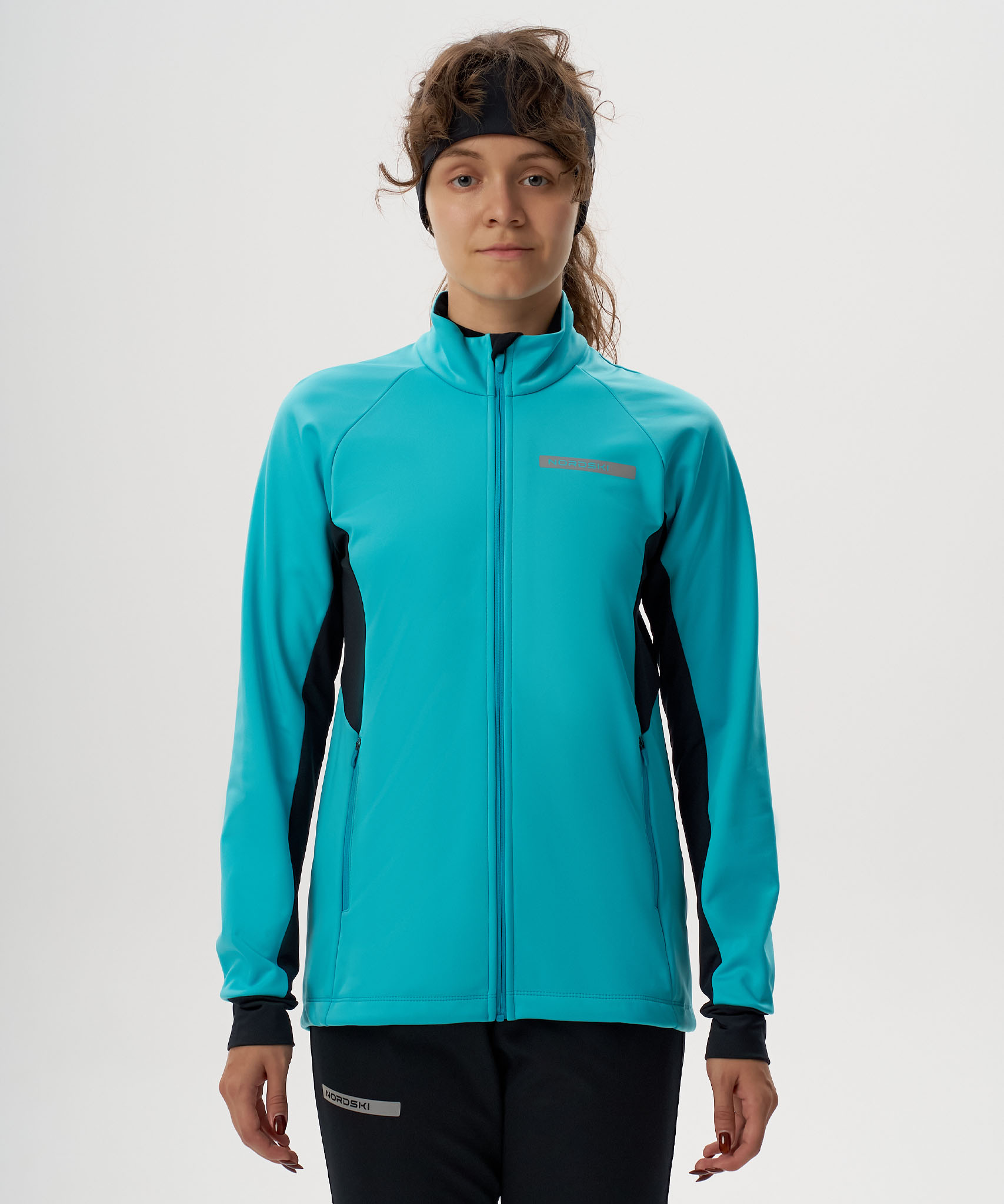 Тренировочная куртка Nordski Core Light Breeze/Black W