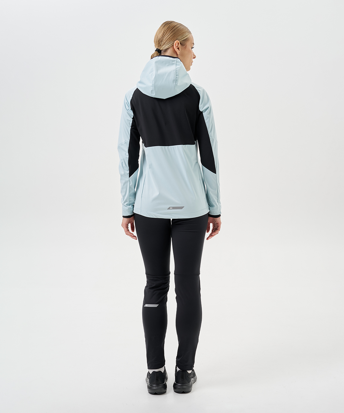 Тренировочная куртка Nordski PRO TOUR HOOD Aqua/Black W