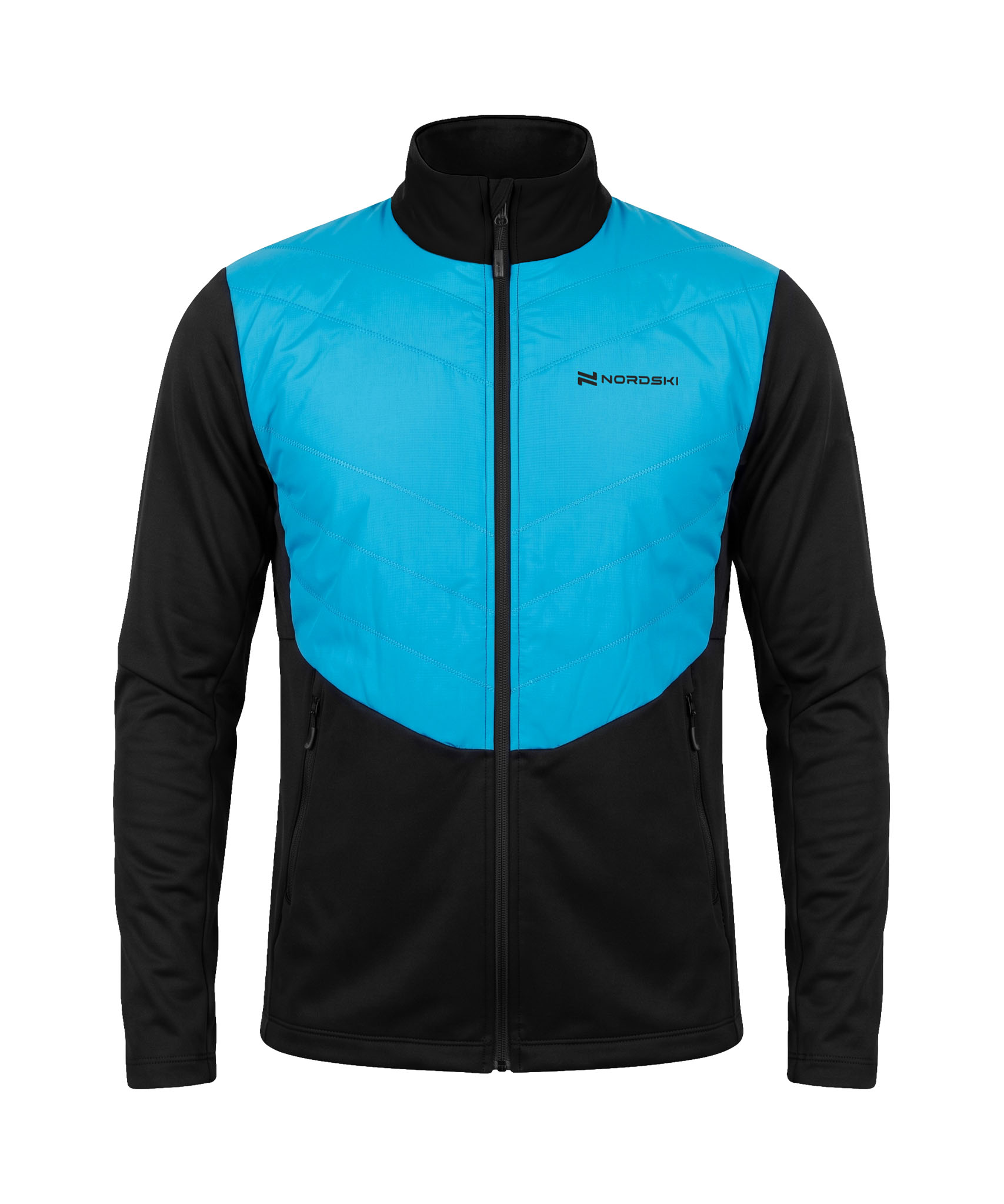 Куртка Nordski Hybrid Pro 2.0 Black/Light Blue