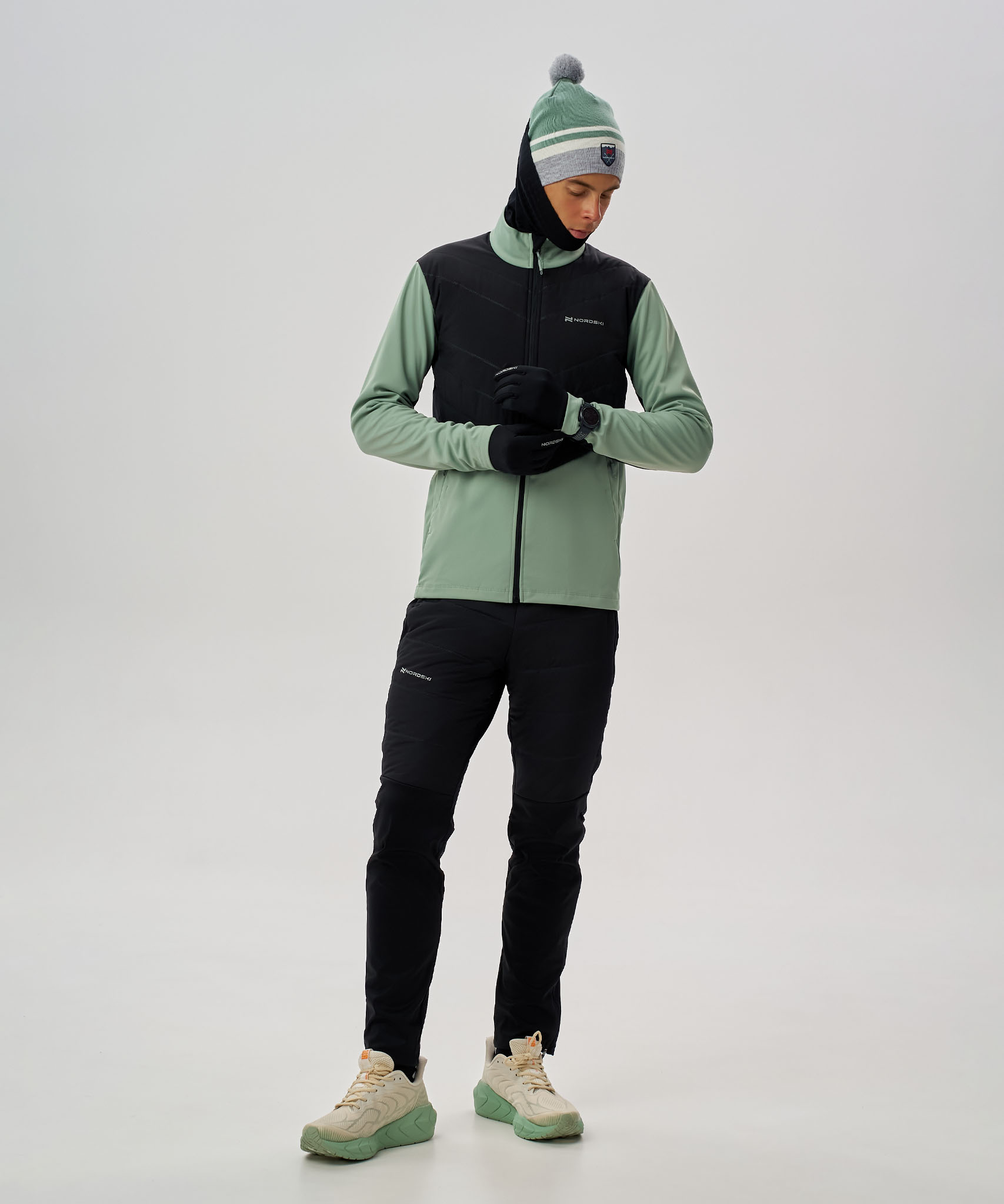 Куртка Nordski Hybrid Pro 2.0 Ice Mint/Black