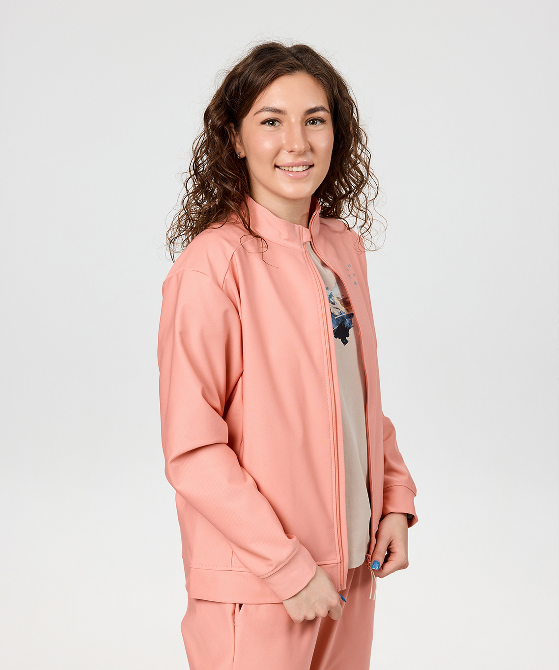 Толстовка Nordski Gymtech Coral W