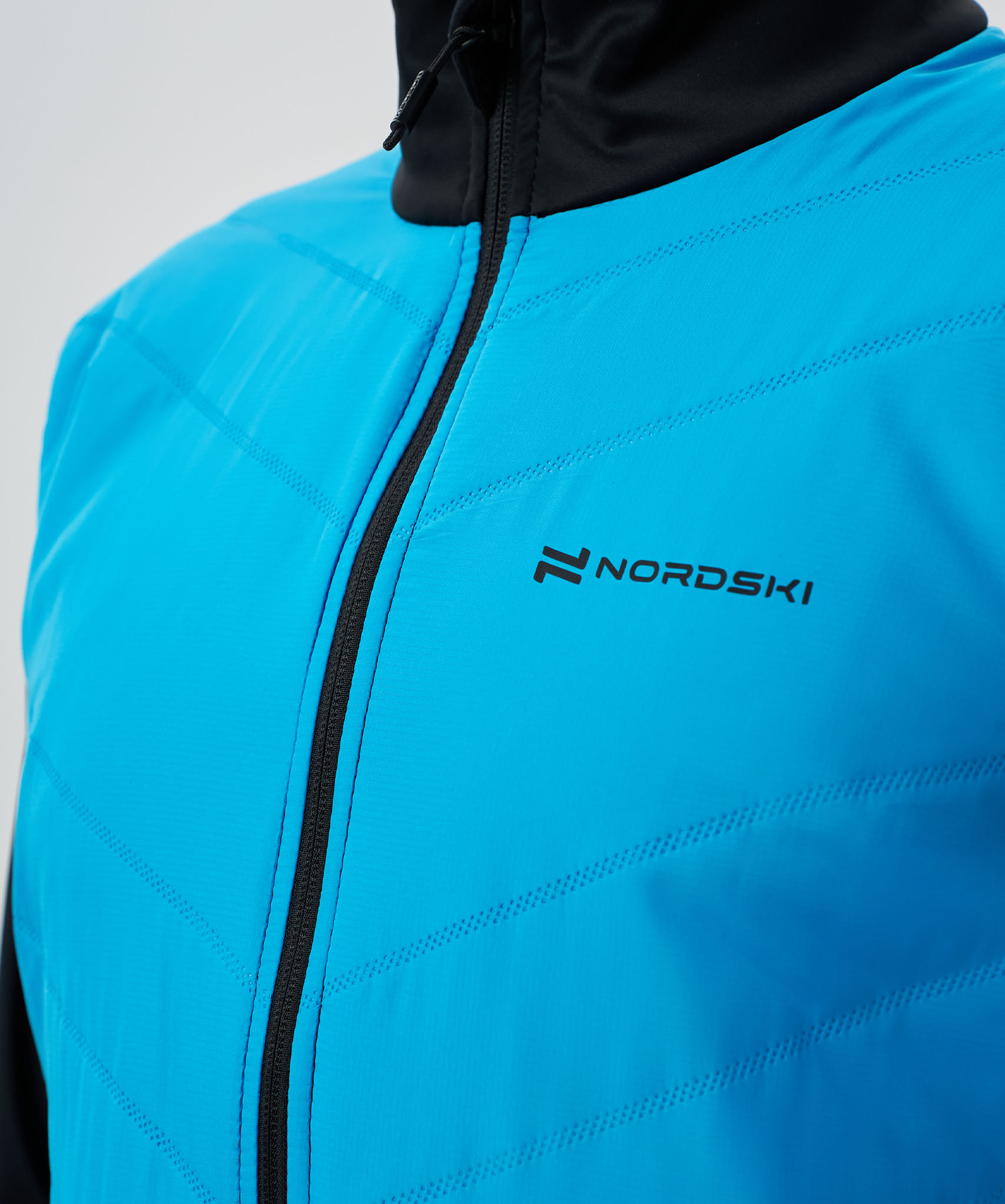 Куртка Nordski Hybrid Pro 2.0 Black/Light Blue