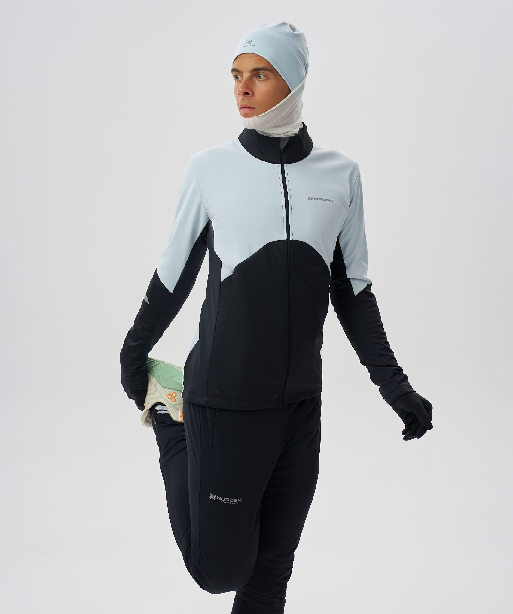 Тренировочная куртка Nordski Pro 2.0 Pearl Blue/Black