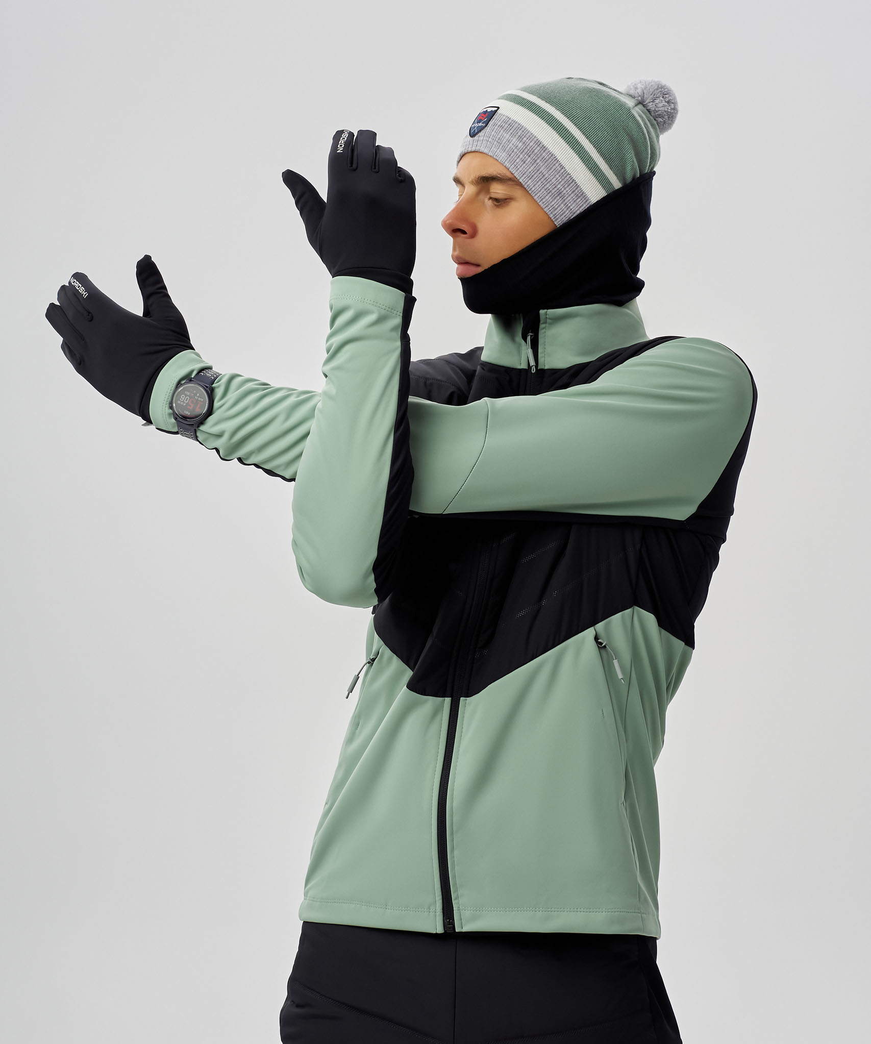 Куртка Nordski Hybrid Pro 2.0 Ice Mint/Black