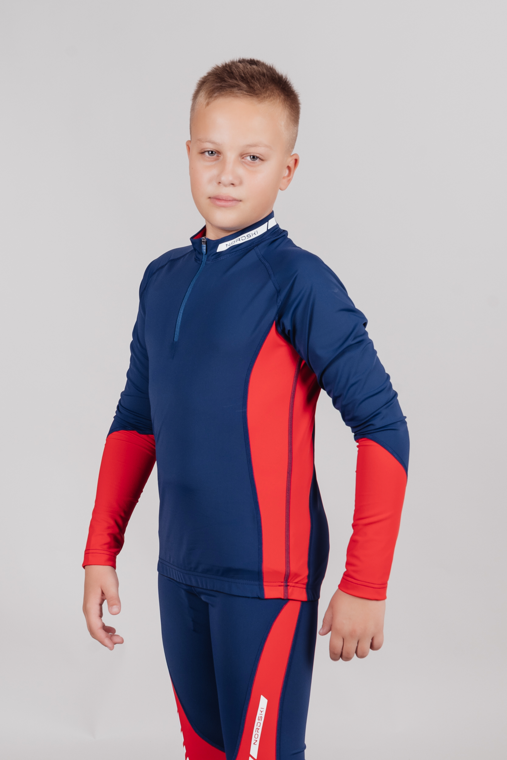 Гоночный костюм Nordski Jr.Base Dark Blue/Red