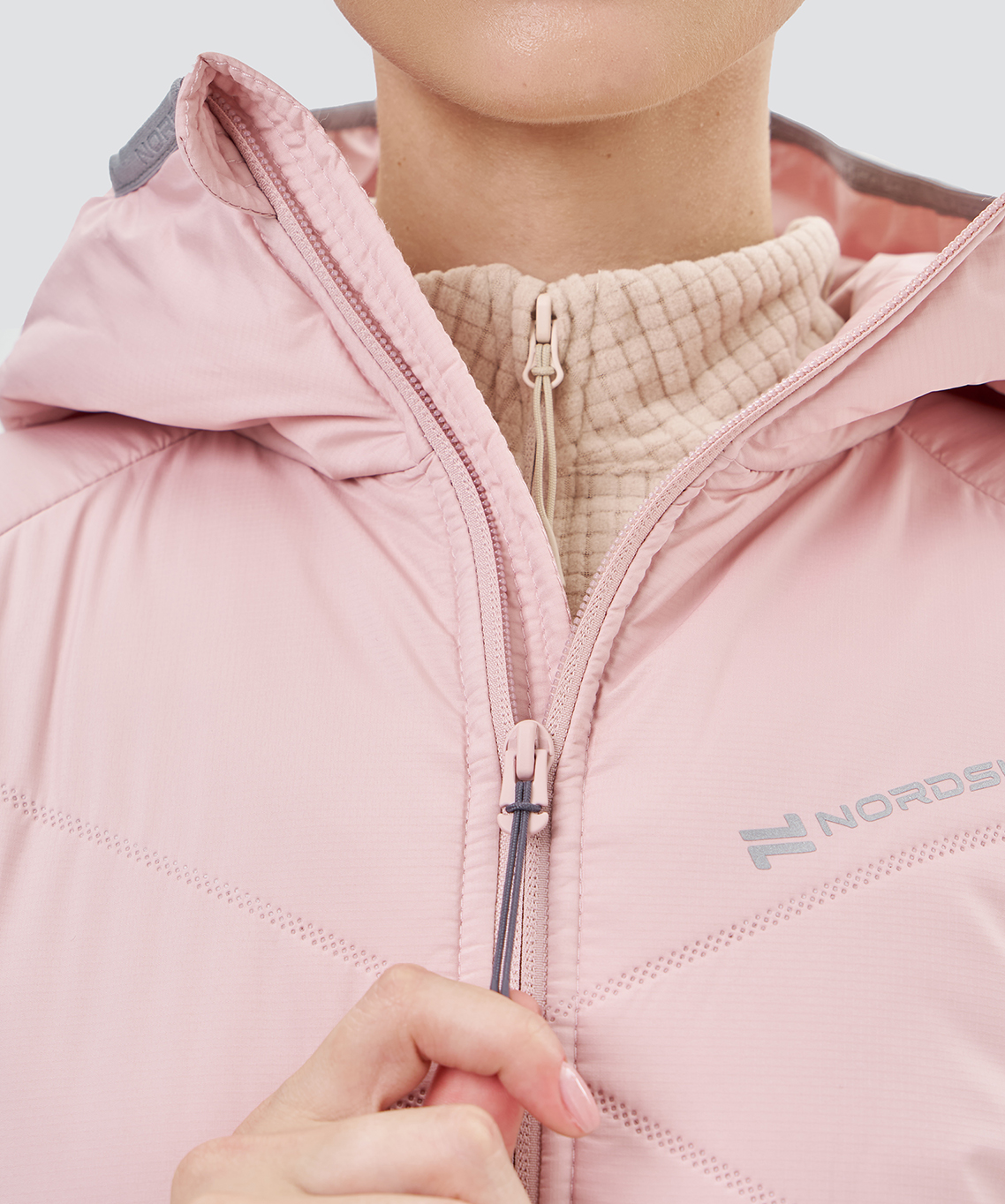 Куртка Nordski Hybrid Warm 2.0 Soft Pink W
