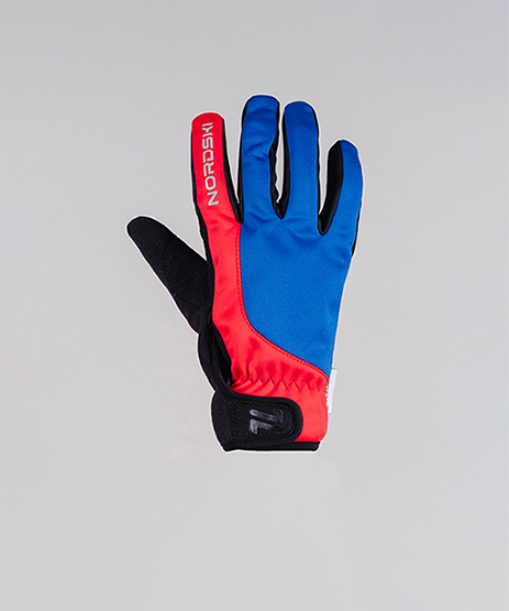 Перчатки Nordski Racing True Blue/Red WS