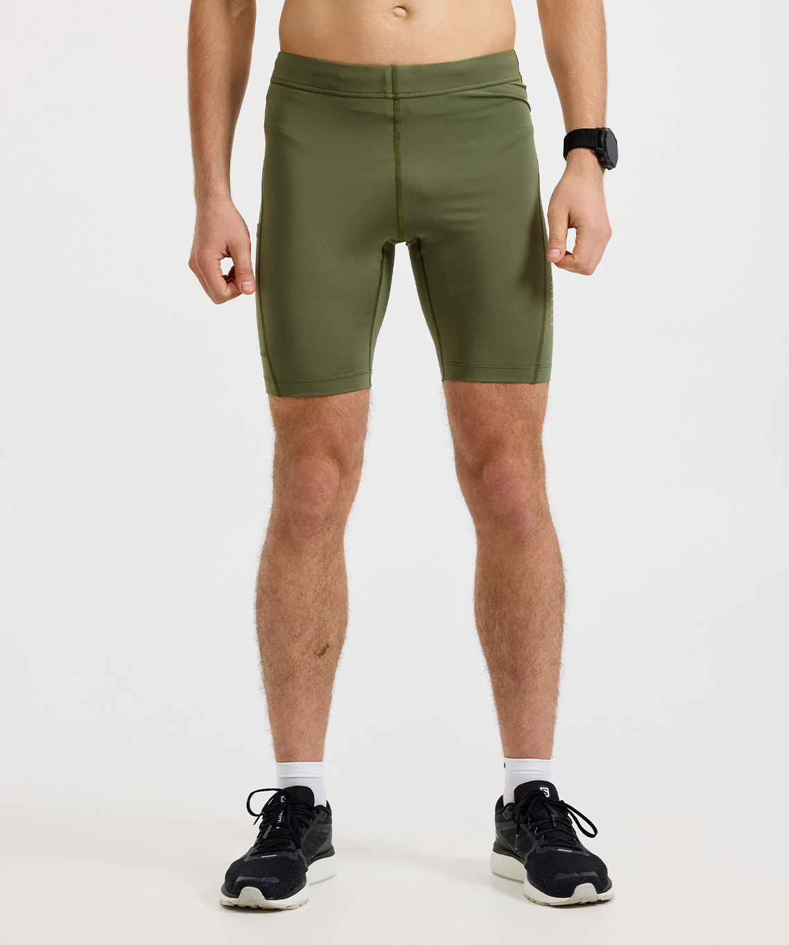 Шорты обтягивающие Nordski Run 2.0 Olive