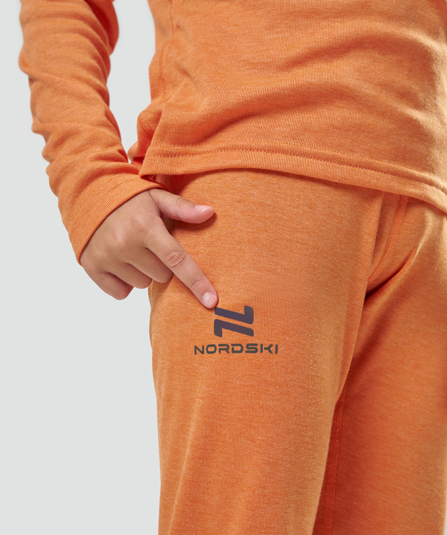 Комплект термобелья Nordski Jr. Soft Orange