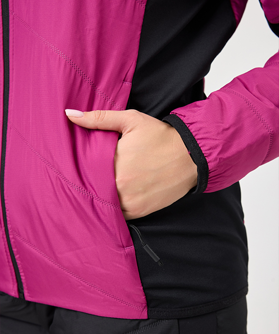 Куртка Nordski Hybrid Warm 2.0 Fuchsia/Black W