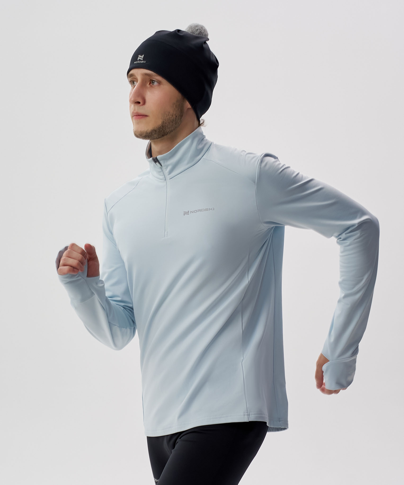 Лонгслив Nordski Warm 2.0 Pearl Blue