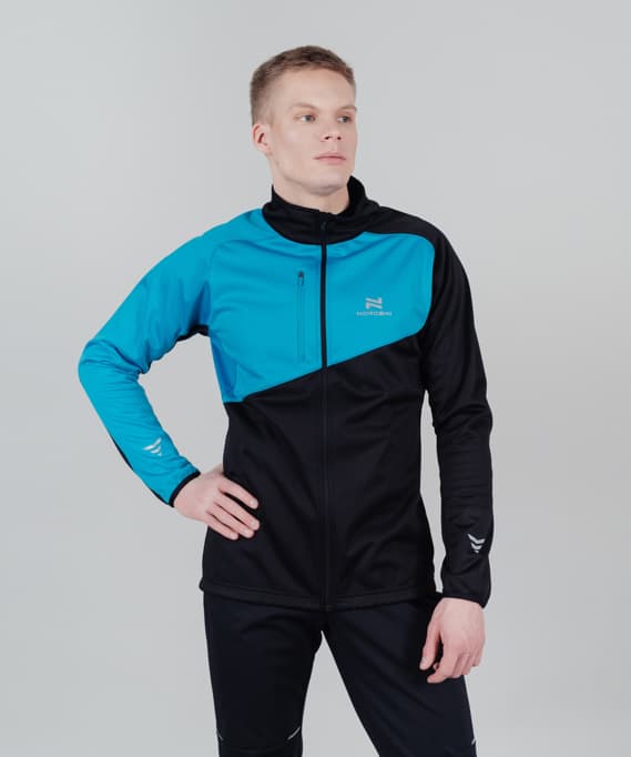 Разминочная куртка Nordski Premium Blue/Black