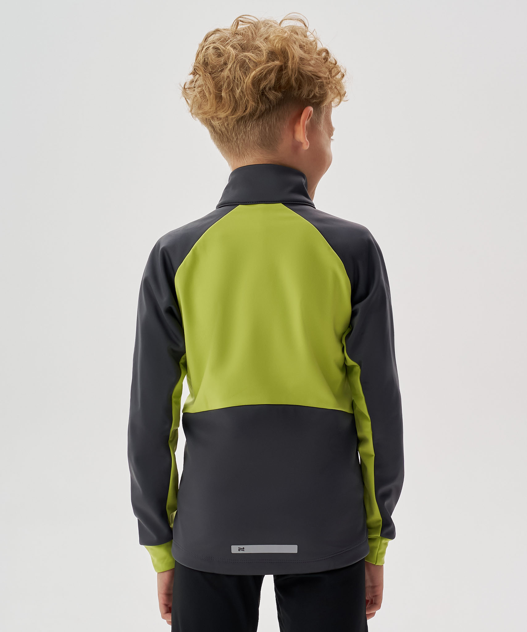 Тренировочная куртка Nordski Jr. Core Graphite/Lime