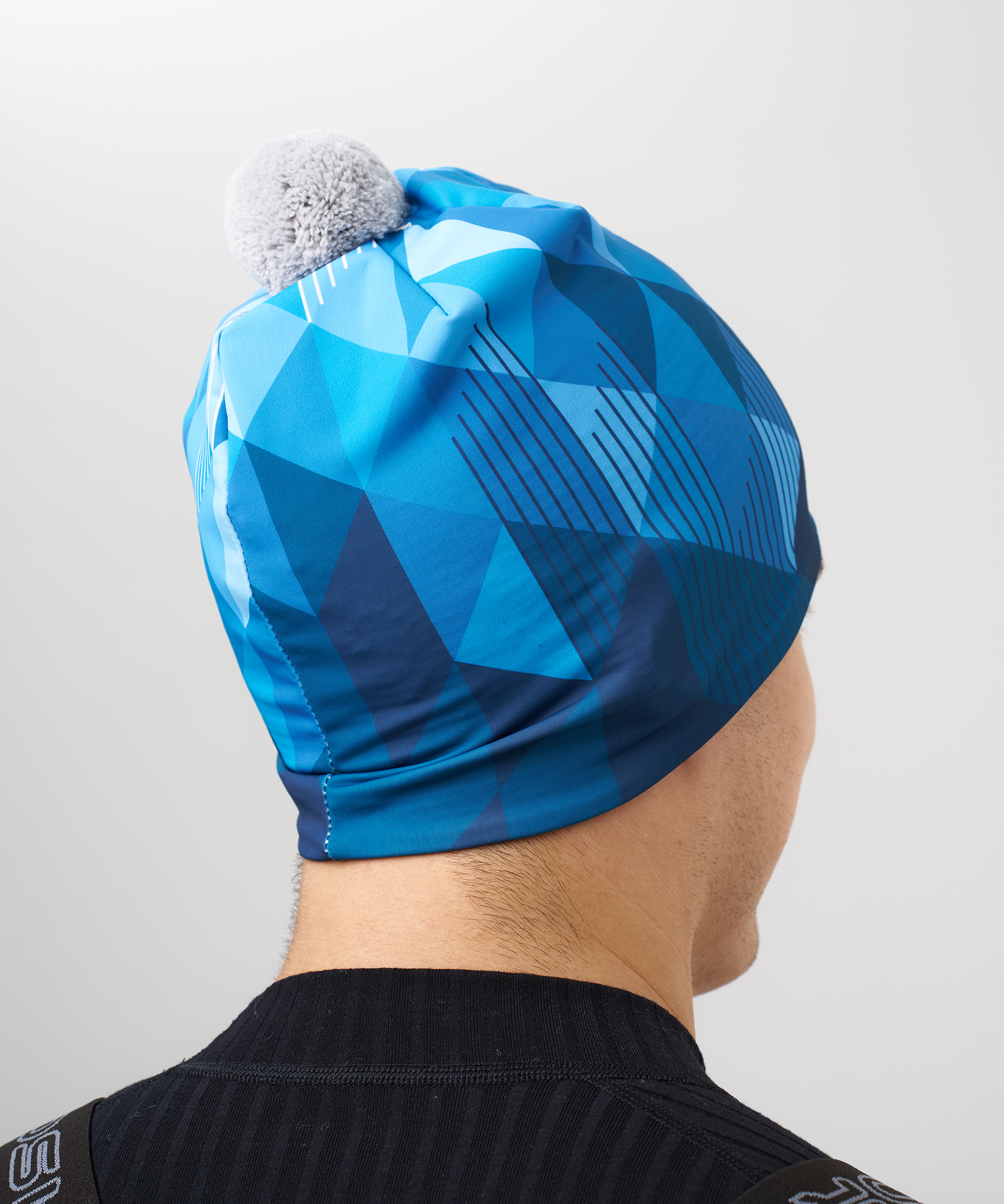 Гоночная шапка Nordski Race Bom Blue