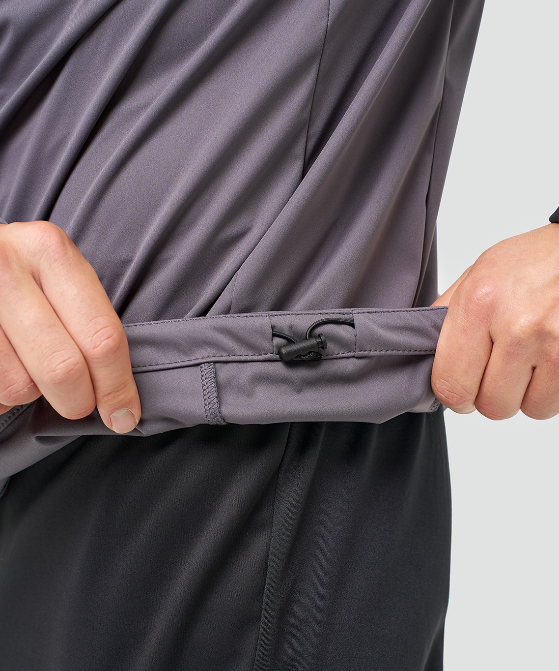 Тренировочная куртка Nordski PRO TOUR HOOD Shark/Black