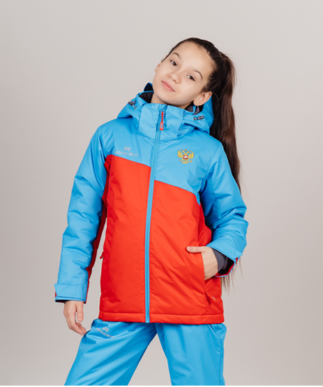 Утепленная куртка Nordski Kids Active Aqumarine/Cream