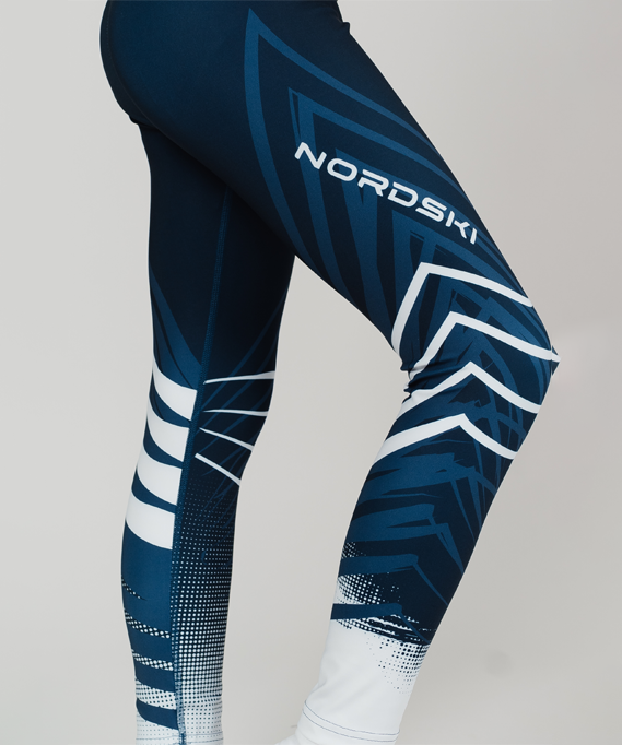 Гоночный костюм Nordski Jr.Pro Blue/Pearl Blue 