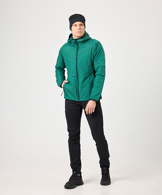 Куртка Nordski Hybrid Warm 2.0 Alpine Green/Black