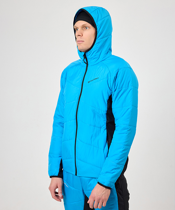 Куртка Nordski Hybrid Warm 2.0 Light Blue/Black