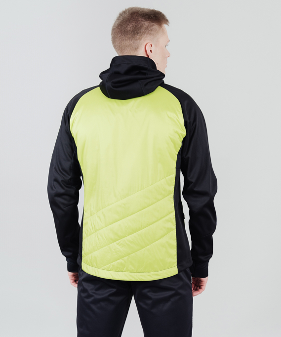 Куртка Nordski Hybrid Hood Black/Lime