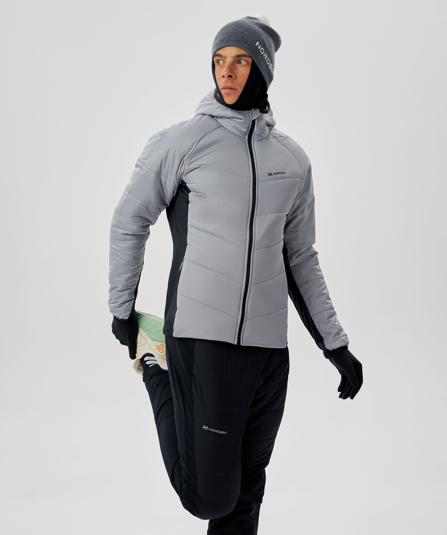 Куртка Nordski Hybrid Warm 3.0 Grey/Black