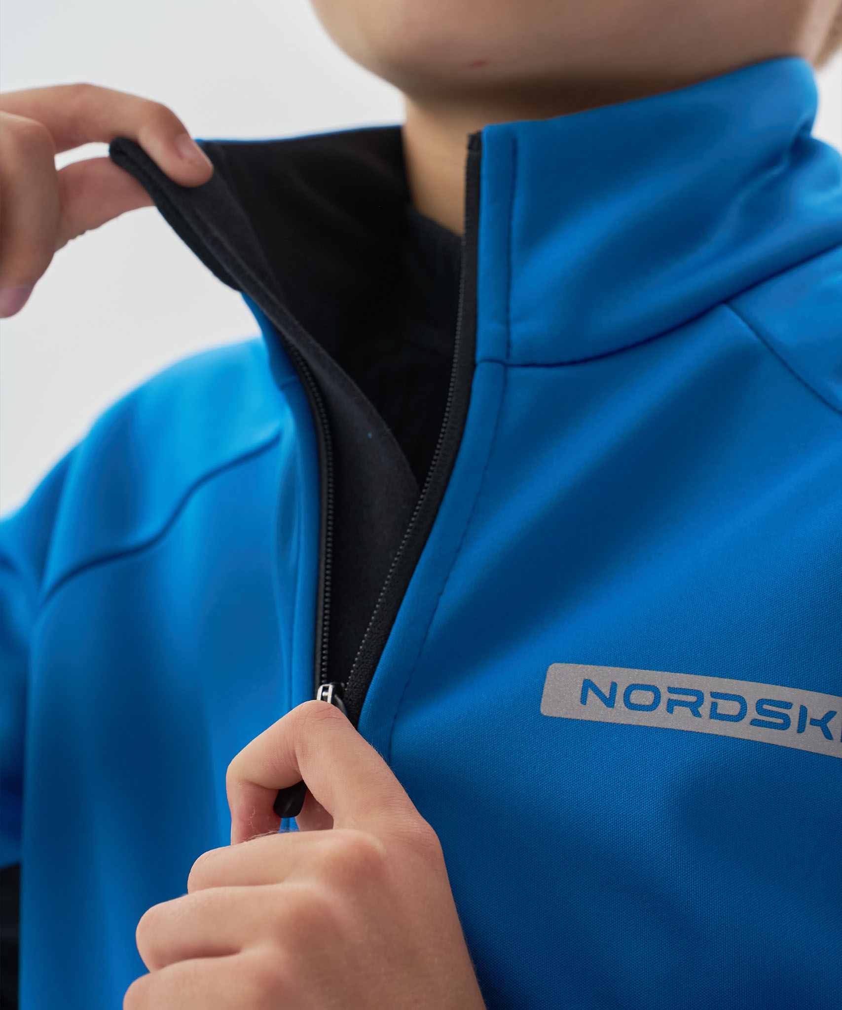 Тренировочная куртка Nordski Jr. Core Saphire/Black