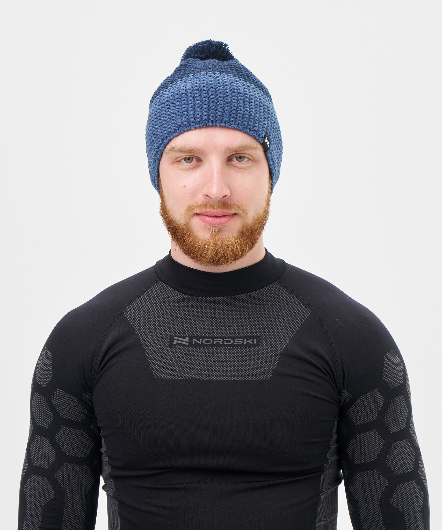 Шапка Nordski Frosty Dark Jeans/Dark Blue